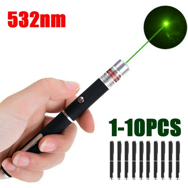Green Beam Laser Pointer Pen Powerful 1MW Lazer Light Cat Pet Toy